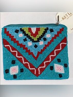 Kay Lee Multicolor Wristlet NWT